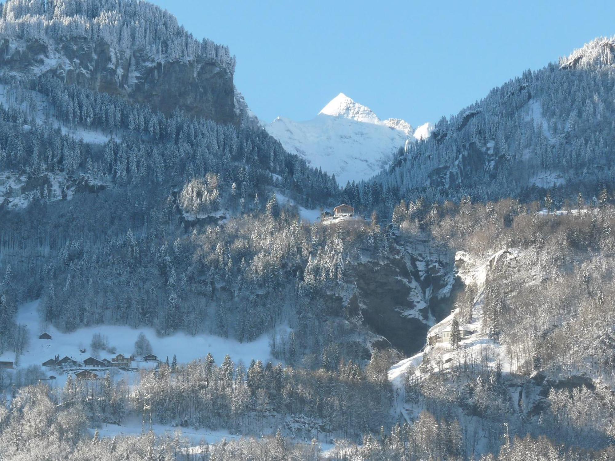 Dunkel Blaue Maus Bed & Breakfast Meiringen Ngoại thất bức ảnh