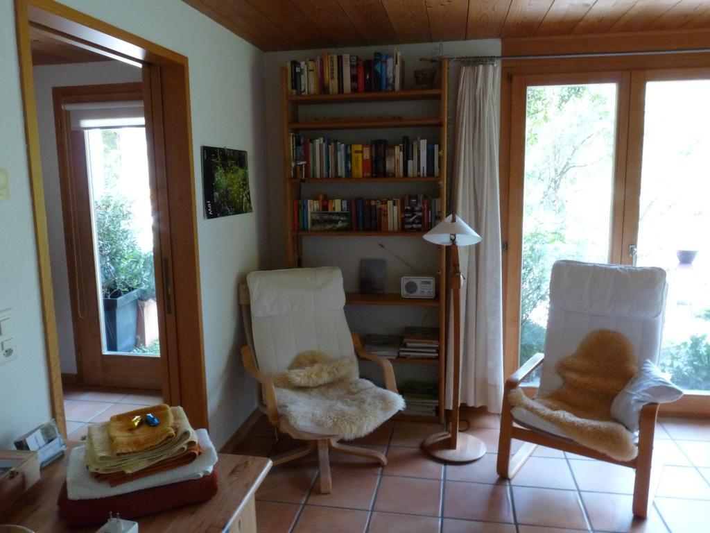 Dunkel Blaue Maus Bed & Breakfast Meiringen Ngoại thất bức ảnh
